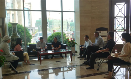 要闻 || 青羊区冯胜区长赴c币钱包调研生产经营情况